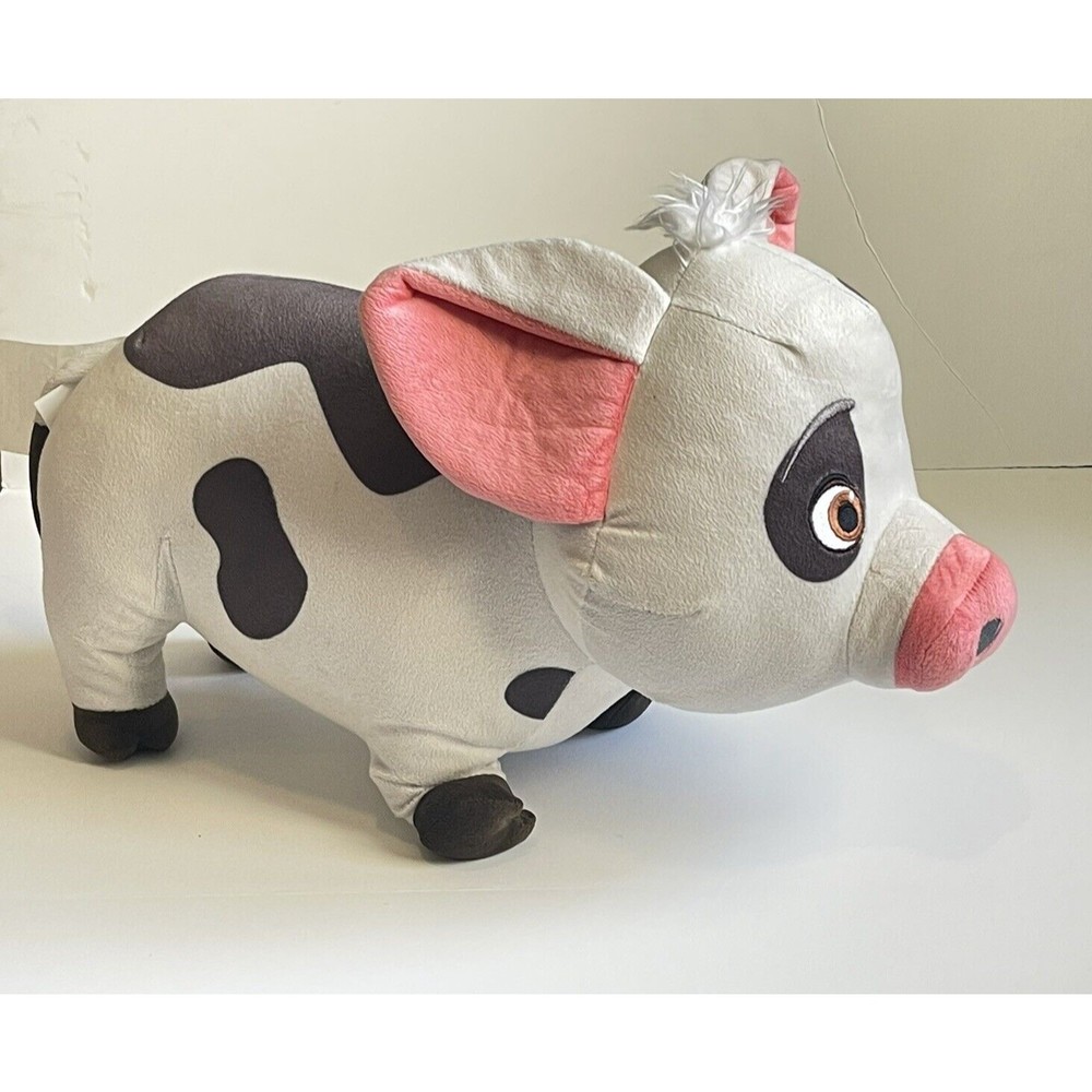 Disney Store Moana Pua Pig Large 17" Plush Stuff Animal Toy
